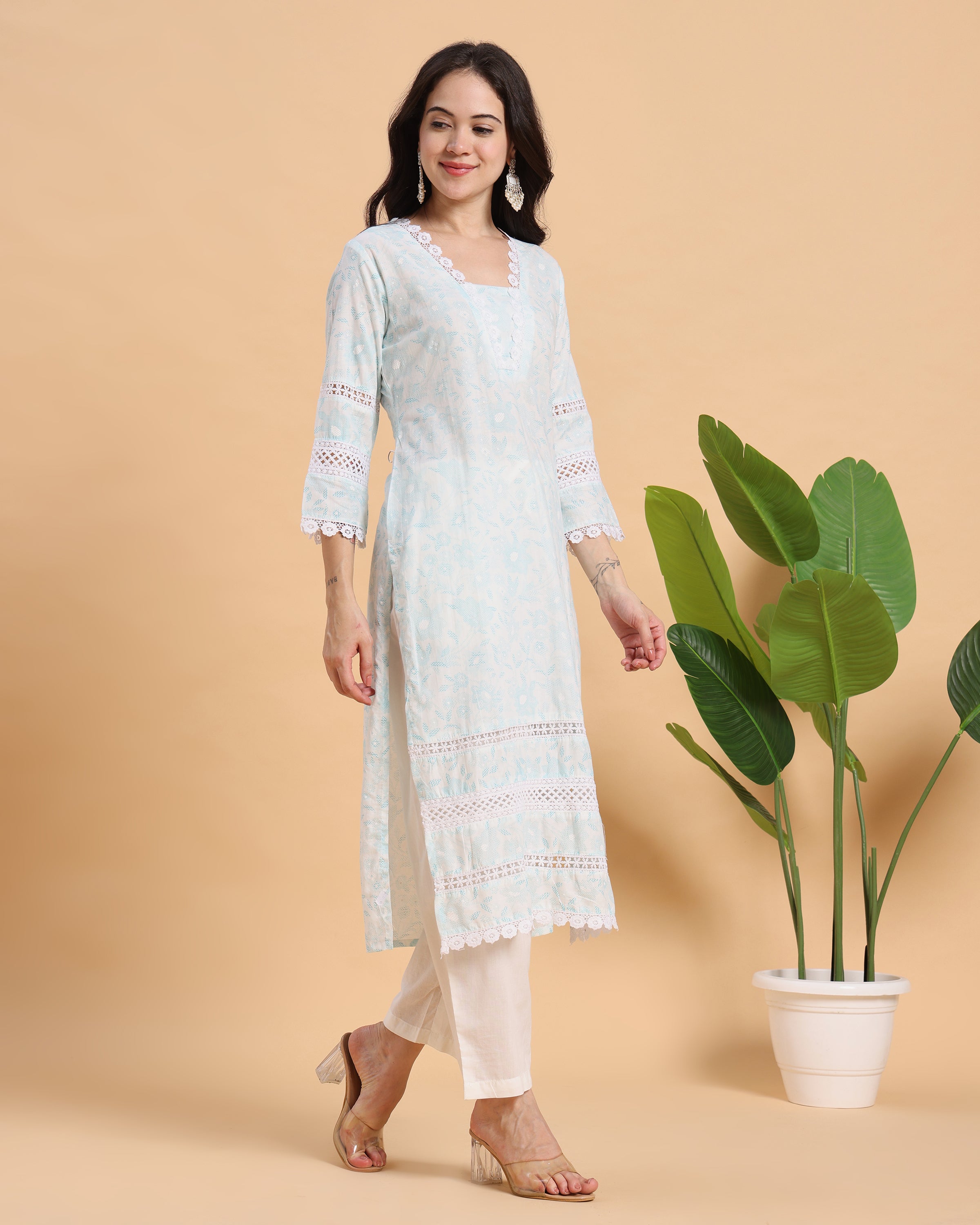Mehar - Sky Blue Everyday Cotton
